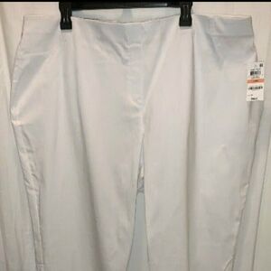 Style & Co. Capri Pants, White, 24W